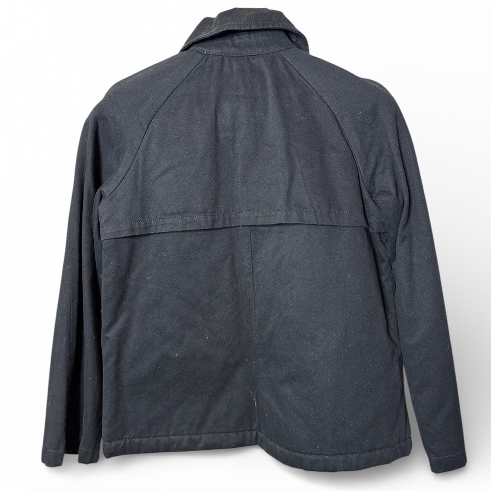 NWT Old Navy Women’s Sz S Quilted Zip Jacket Black Chore Everyday Casual - Picture 3 of 10